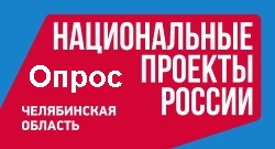 Социологический опрос "Национальные проекты Челябинска"